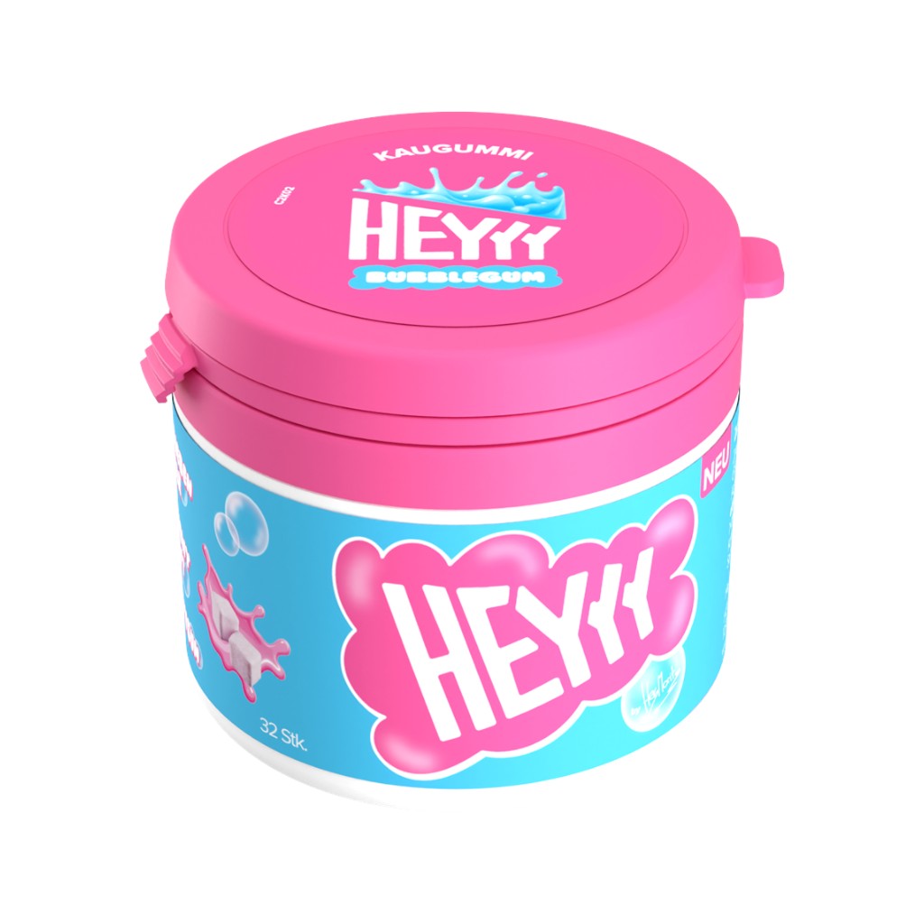 HEYYY Kaugummi Bubblegum, 62g