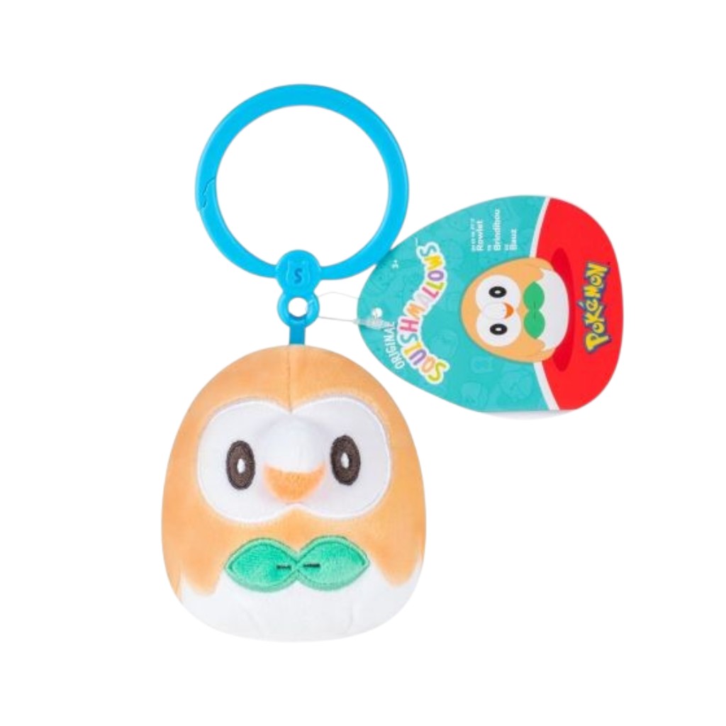 Squishmallows Pokémon Clip-On Bauz, 1 Stück
