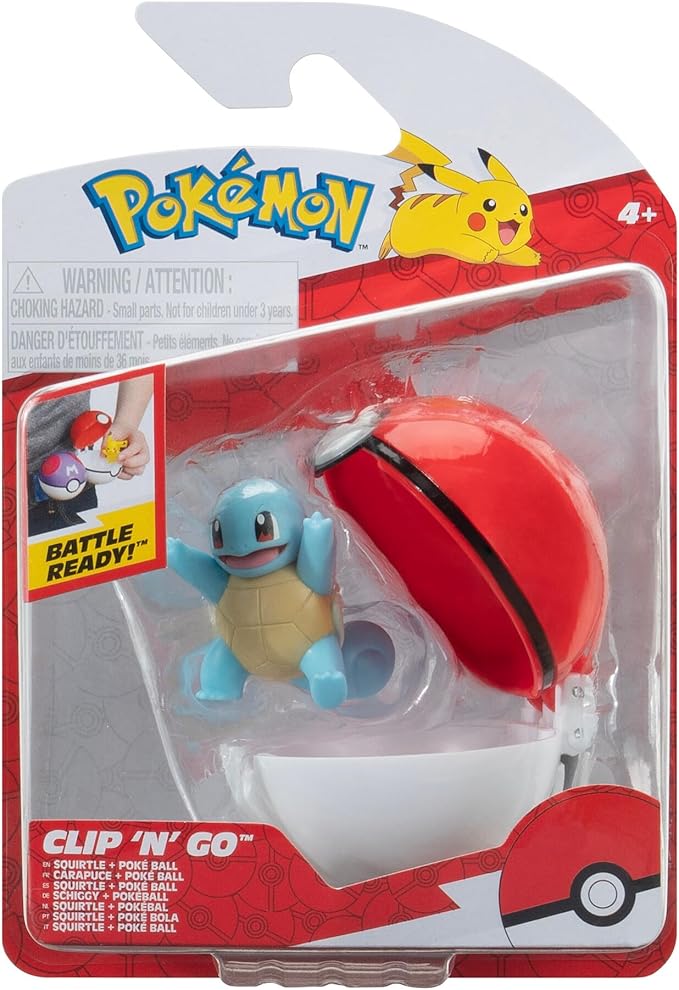Pokemon Clip'n'Go Schiggy, 1 Stück