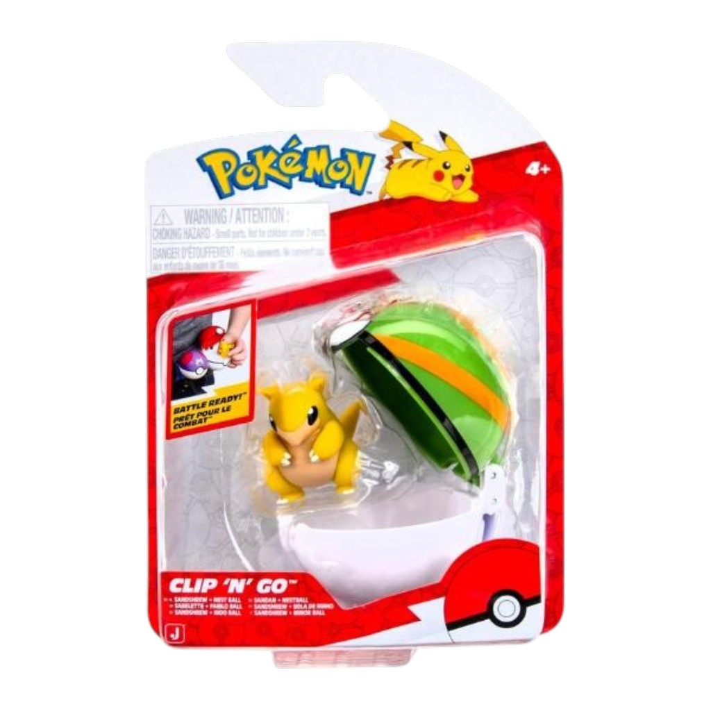 Pokemon Clip'n'Go Sandan, 1 Stück