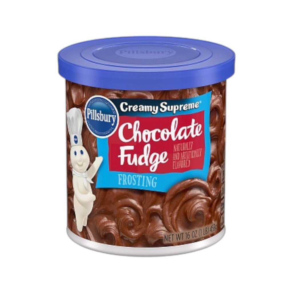 Pillsbury Creamy Supreme Frosting Chocolate Fudge, 453g