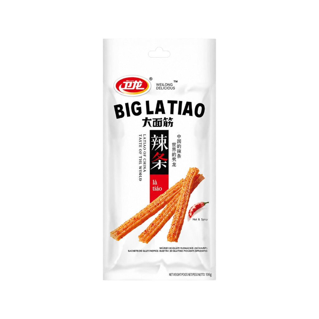 WEILONG Big Latiao Hot & Spicy, 106g