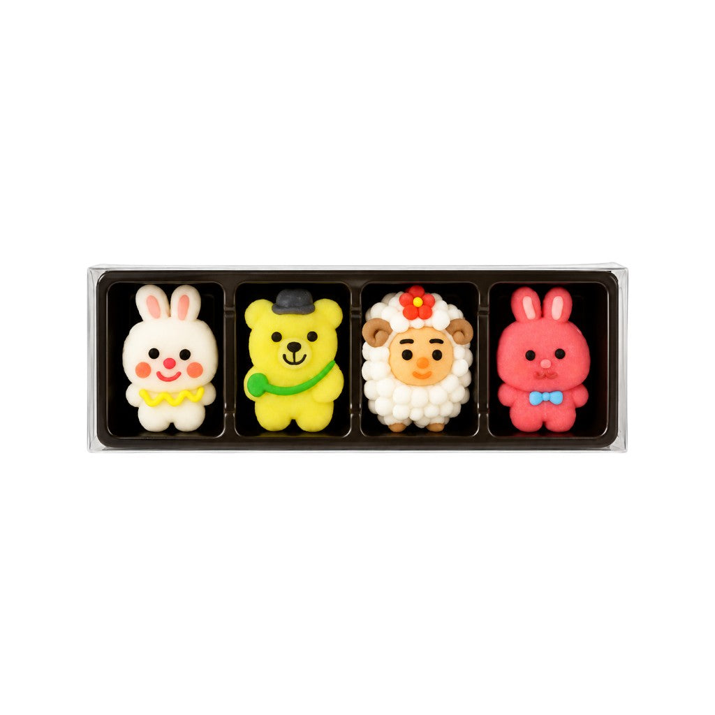 GUOLIQI Animal Party Cartoon Marshmallow, 80g