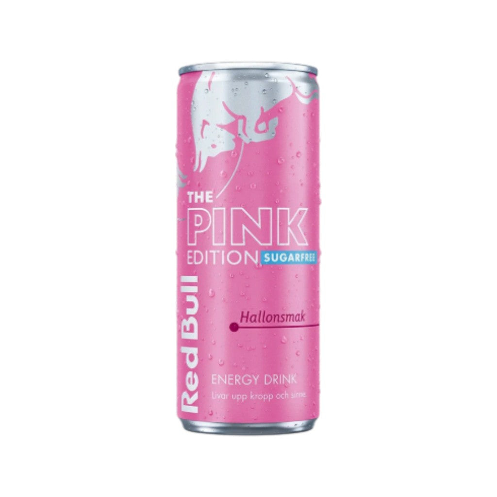 Red Bull The Pink Edition Hallonsmak/Himbeere sugarfree, 250ml