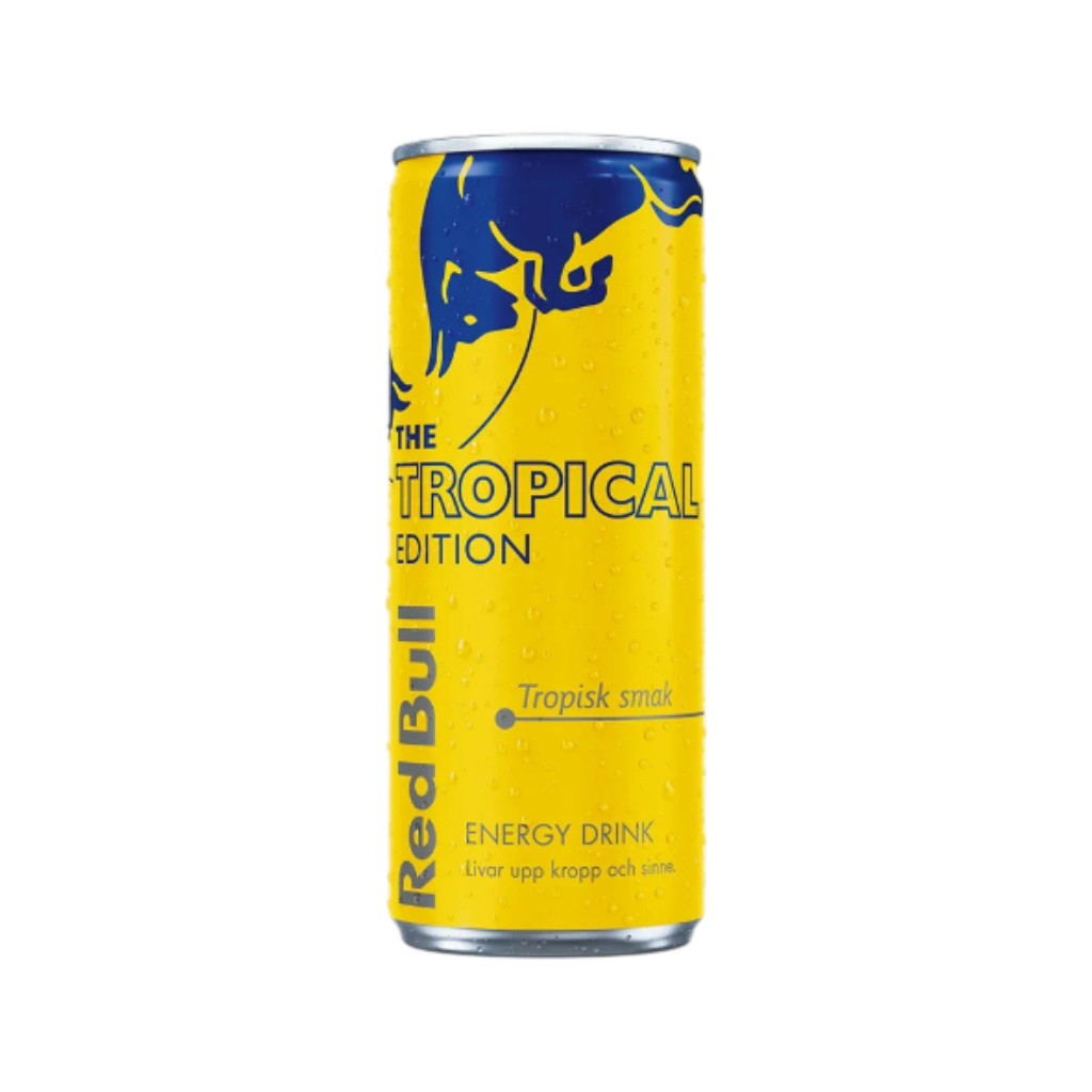Red Bull The Tropical Edition Tropisk Smak/Tropische Früchte, 250ml