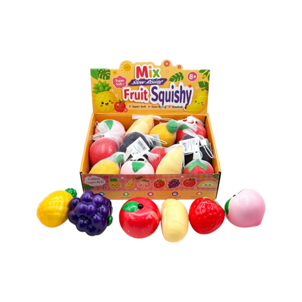 Mix Fruit Squishy assortiert, 1 Stück