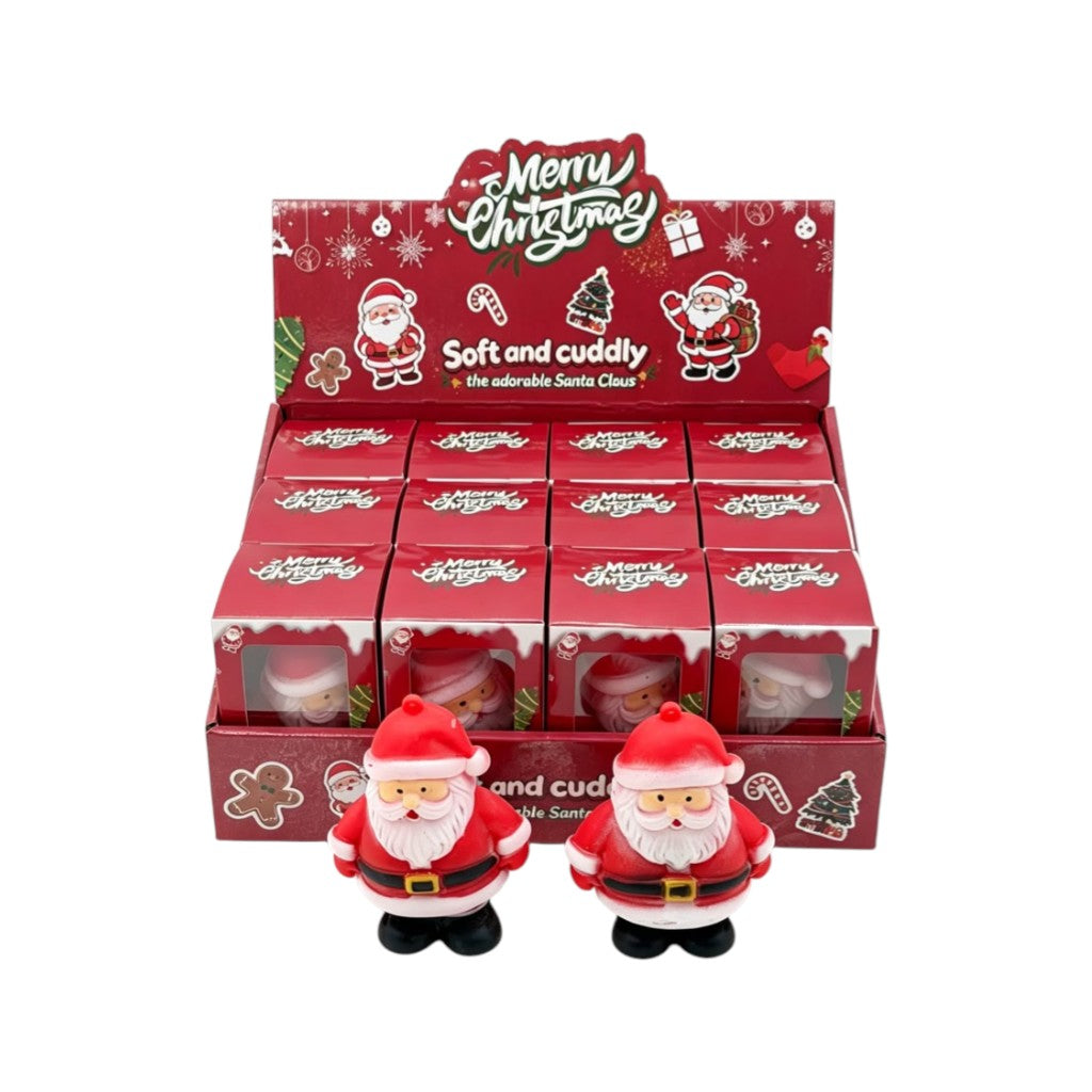 Santa Claus Crunchy Blocks Squishy, 1 Stück