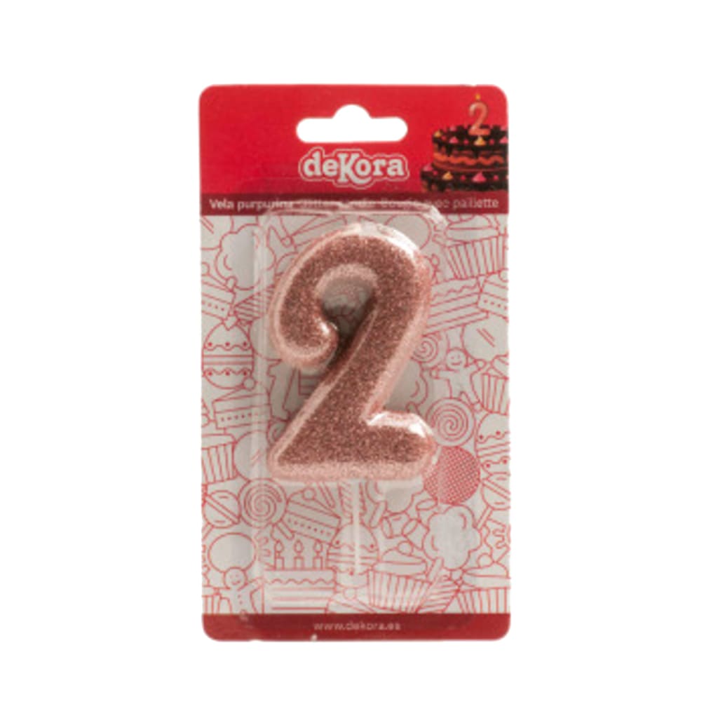 Geburtstagskerze Glitzer | 2