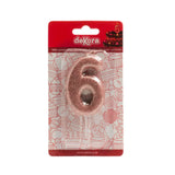 Geburtstagskerze Glitzer