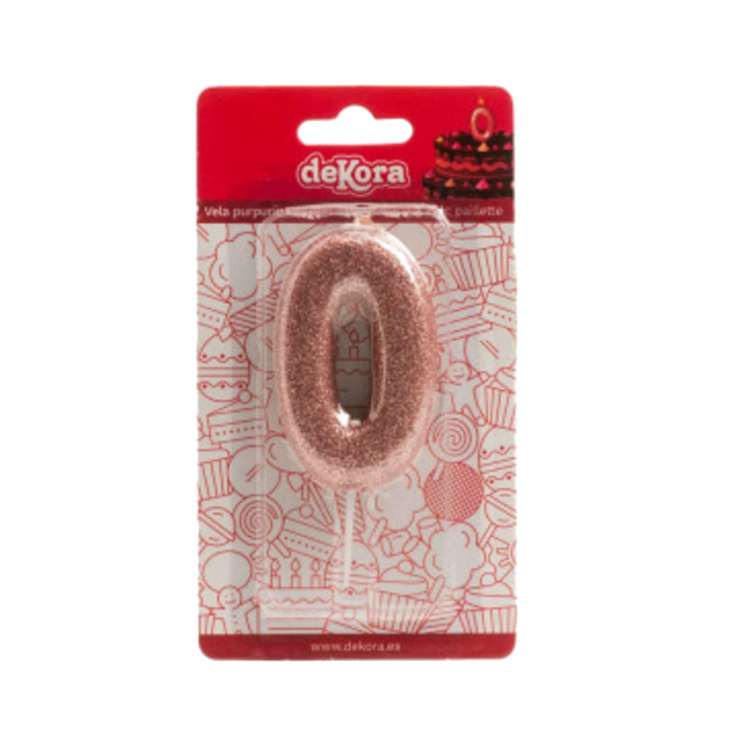 Geburtstagskerze Glitzer