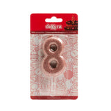 Geburtstagskerze Glitzer