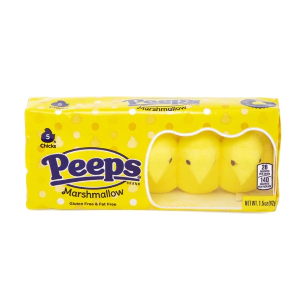 Peeps Yellow Chicks, 42.5g