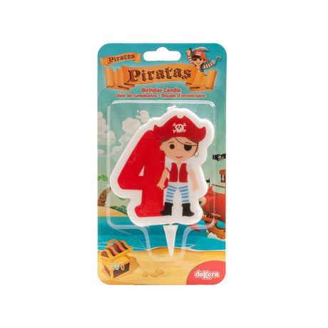 Geburtstagskerze Pirat