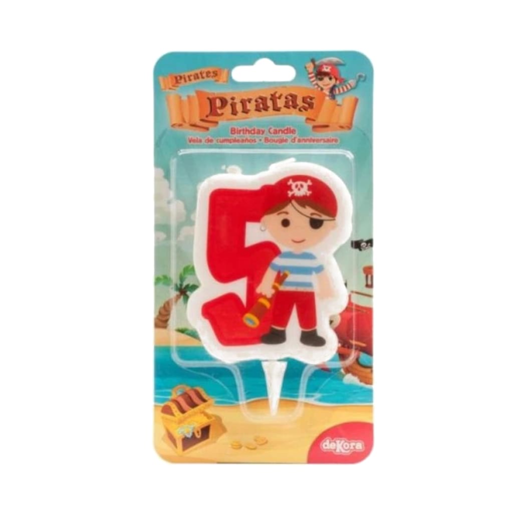 Geburtstagskerze Pirat