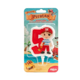 Geburtstagskerze Pirat