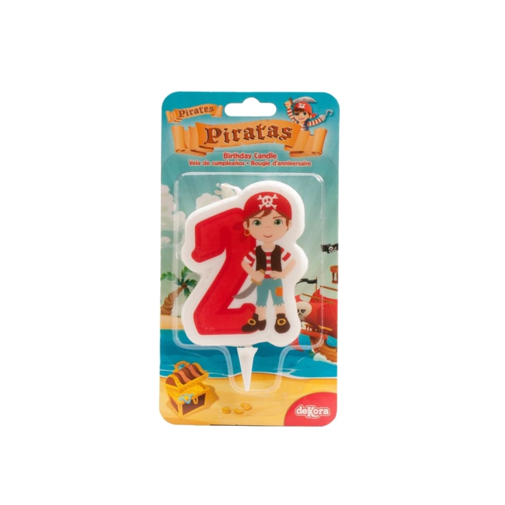 Geburtstagskerze Pirat