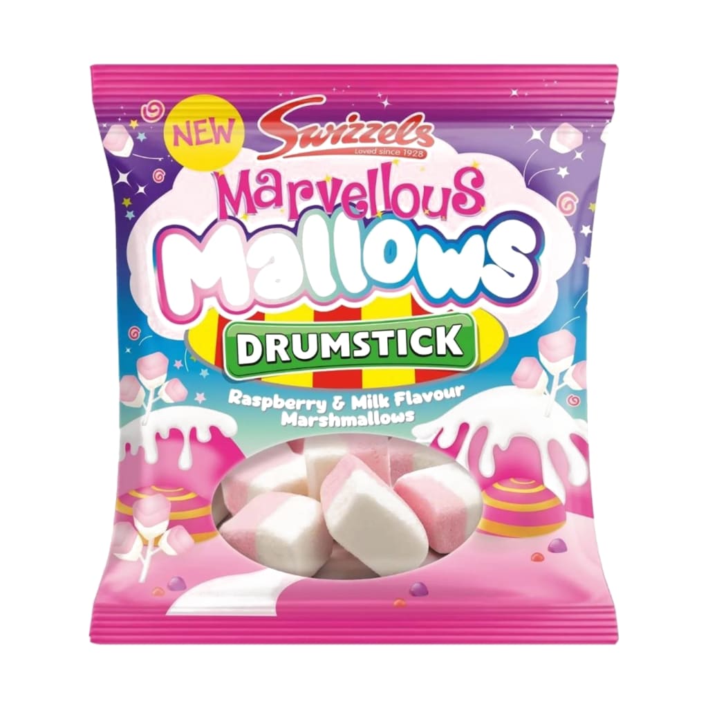 Swizzels Marvellous Mallows Drumstick, 125g