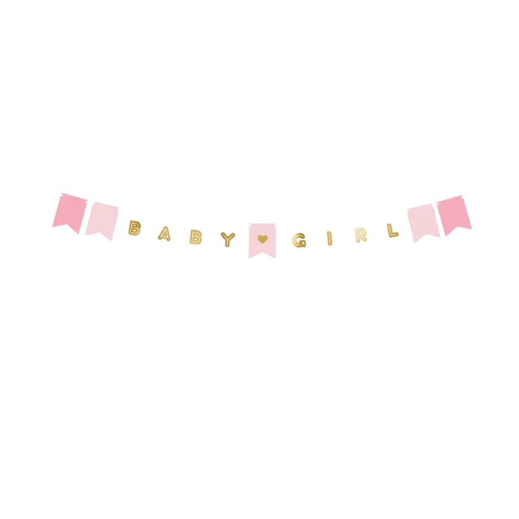 Baby Girl Banner, 1 Stück