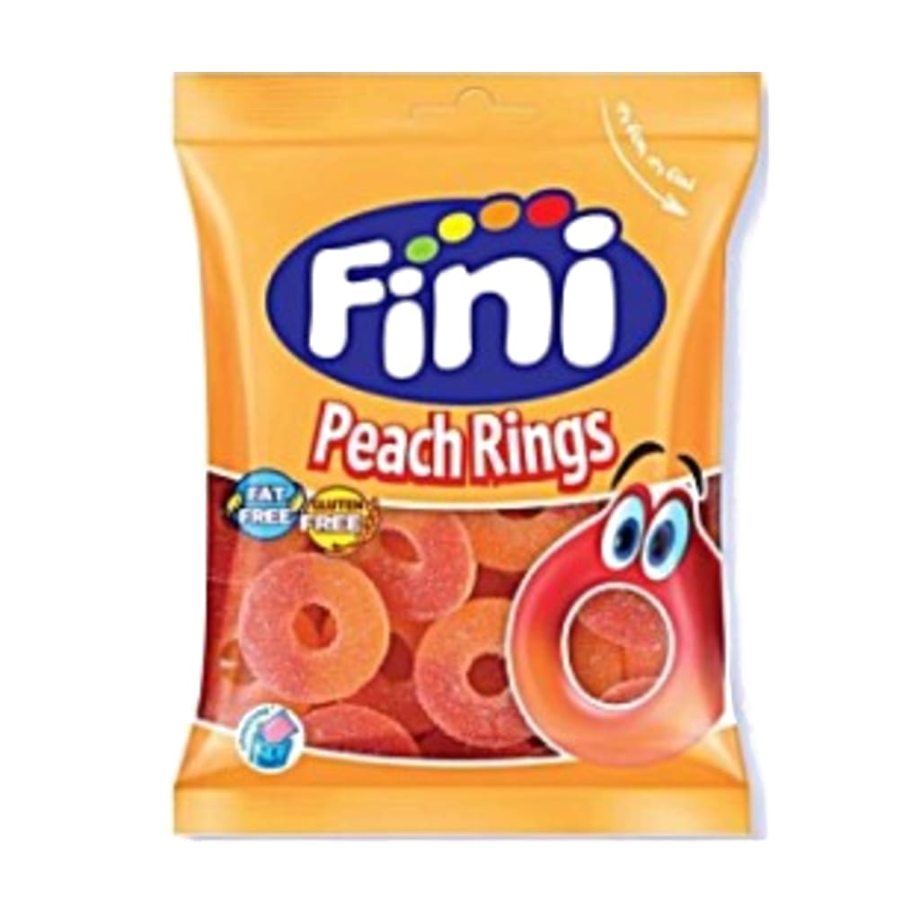 Fini Peach Rings Halal, 100g