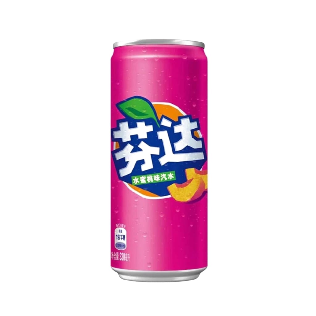 Fanta White Peach, 330ml