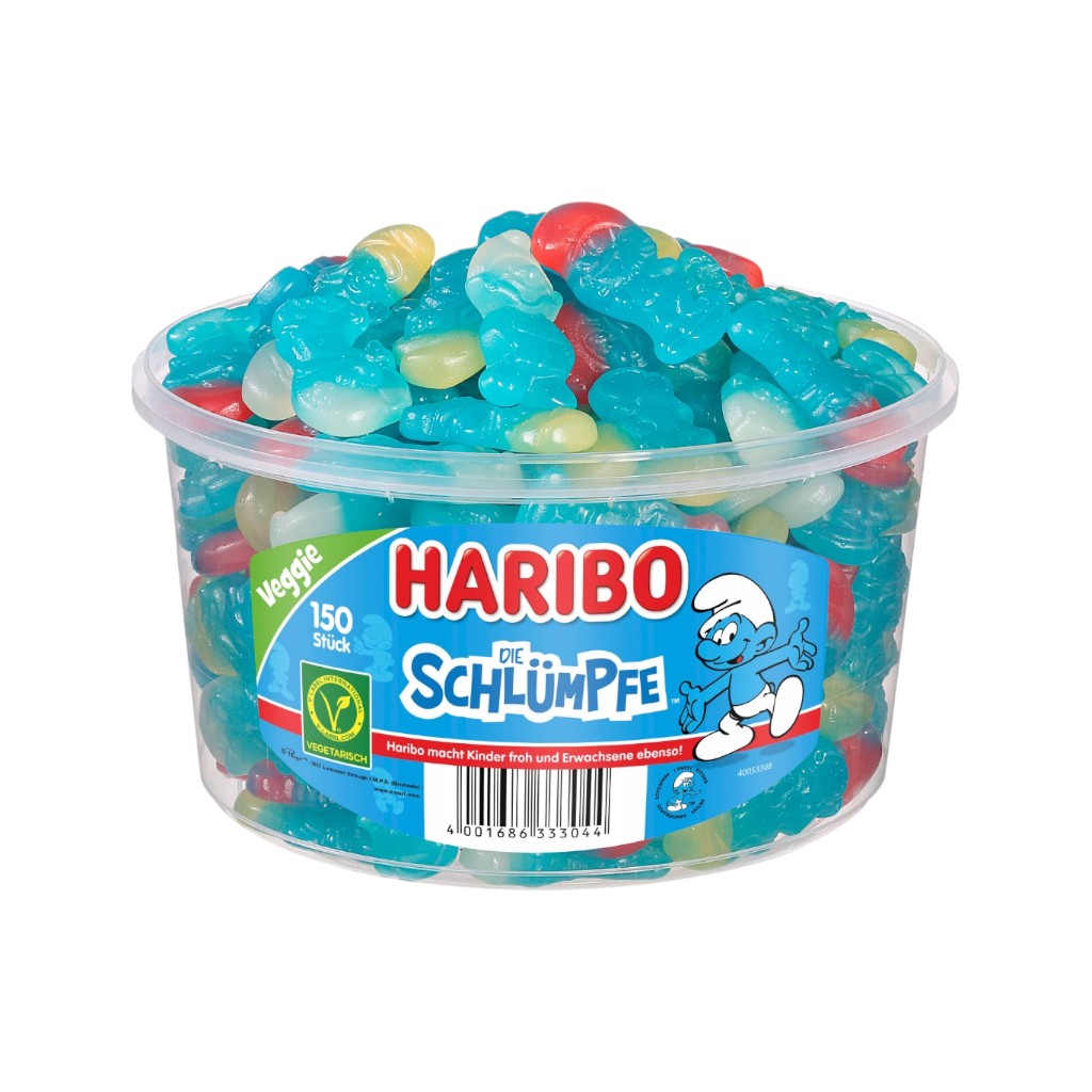 Haribo Schlümpfe Veggie, 1.35kg