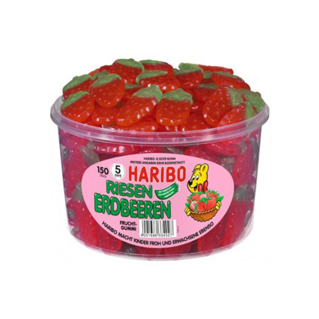 Haribo Riesen Erdbeeren vegi, 1.35kg