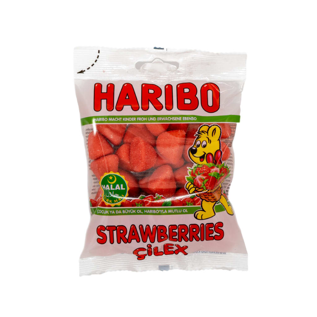 Haribo Primavera Erdbeeren Halal, 80g