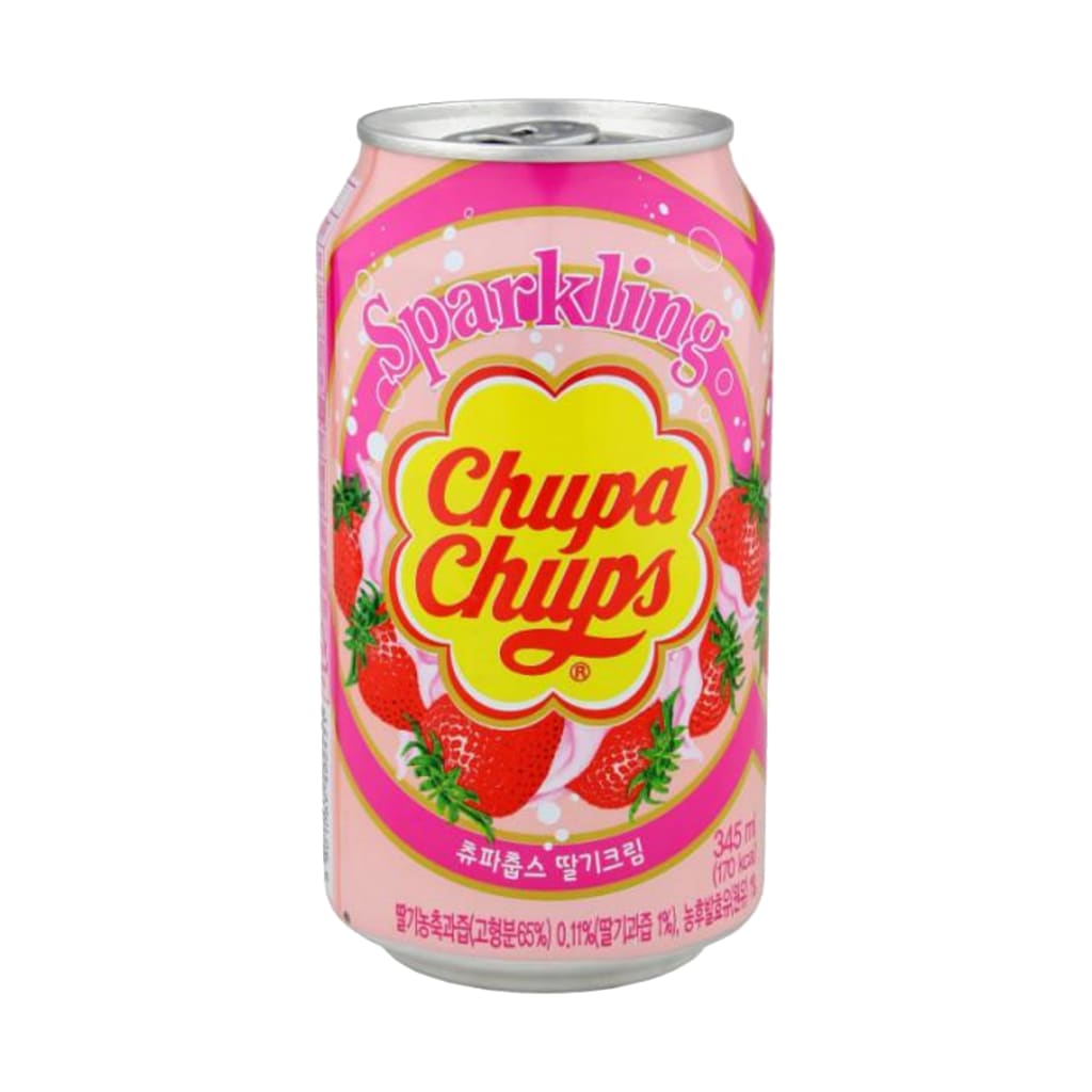 Chupa Chups Sparkling Strawberry, 345ml