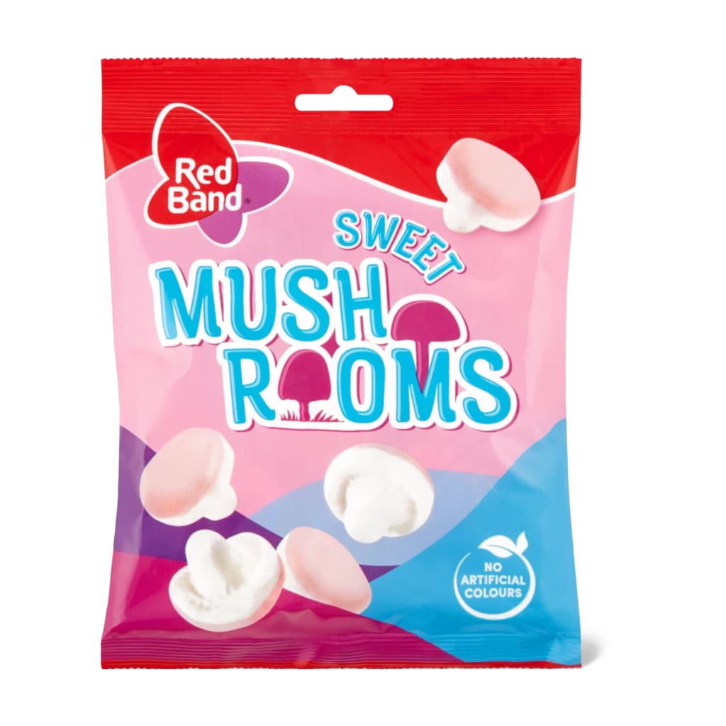 Red Band Sweet Mushrooms, 100g