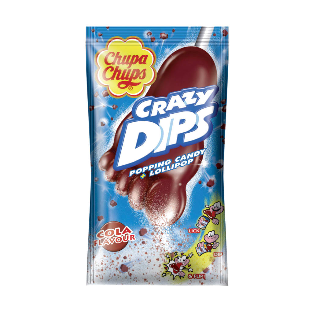 Chupa Chups Crazy Dips Cola, 14g