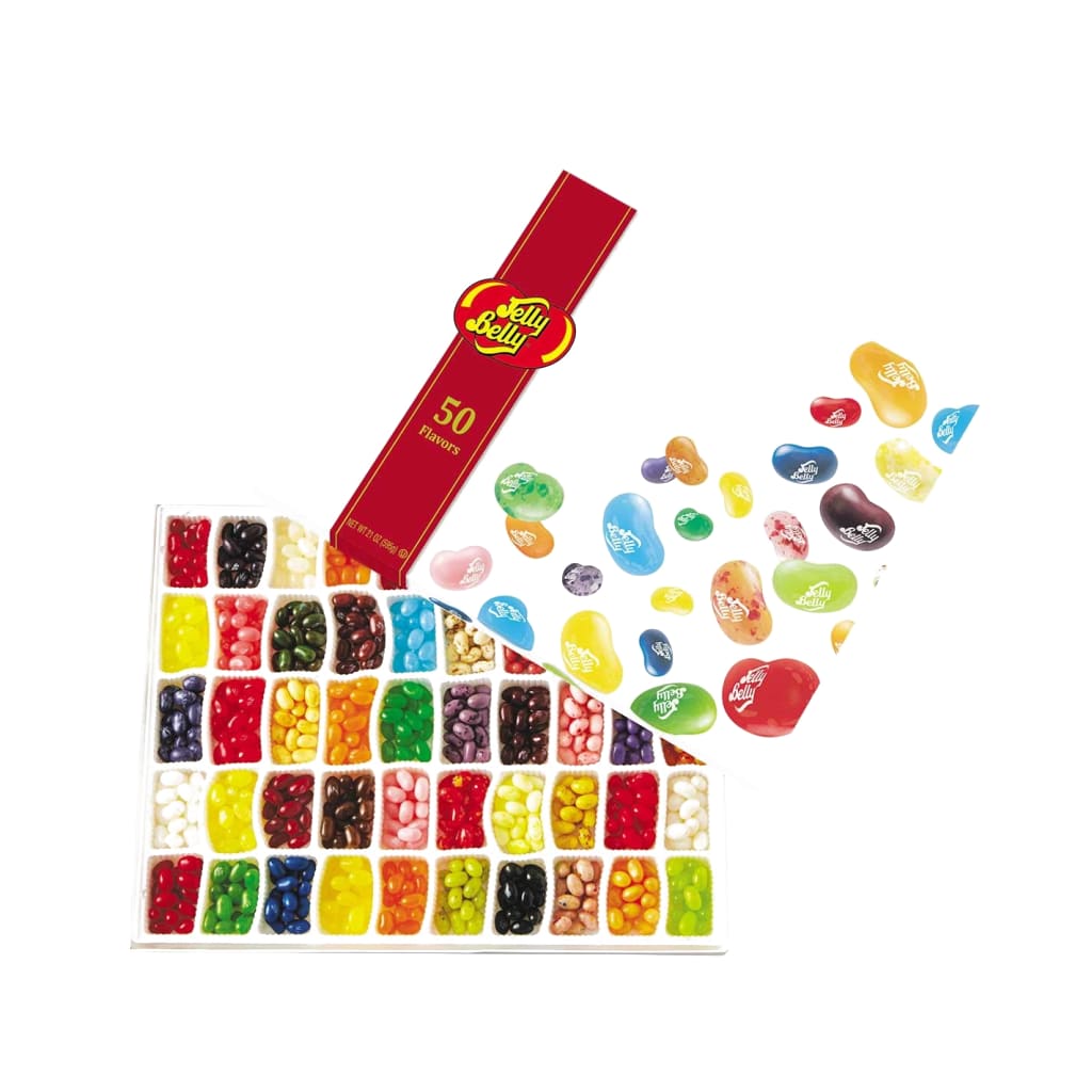 Jelly Belly 50er Sortenmischung Geschenk, 600g