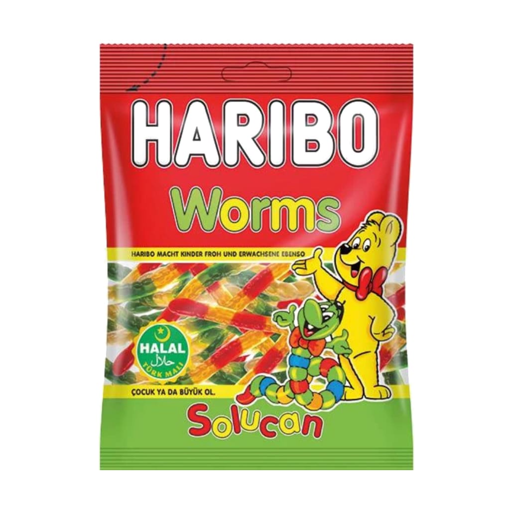 Haribo Würme Halal, 100g