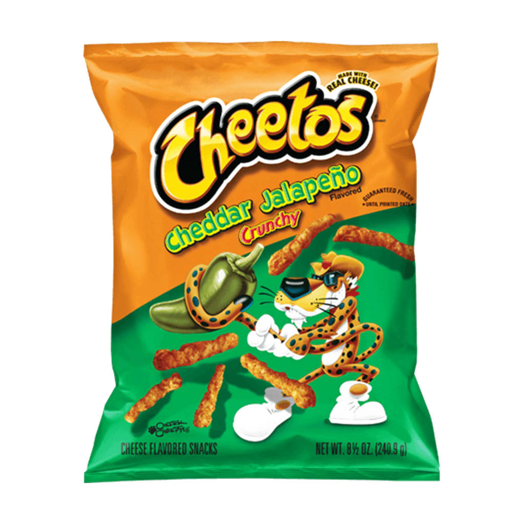 Cheetos Crunchy Cheddar Jalapeño, 226g