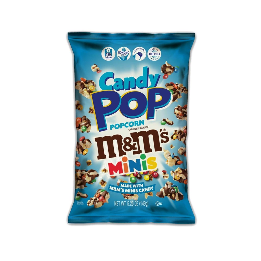 m&m's Minis Candy Pop Popcorn, 149g