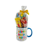 Happy Birthday Tasse gefüllt