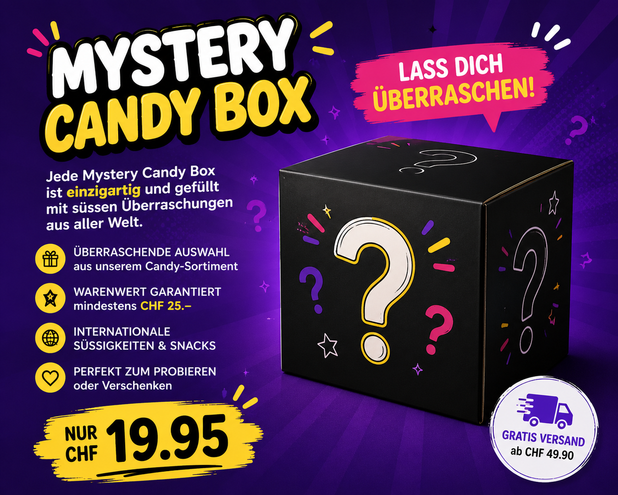 🎁 Mystery Candy Box – Jede Box ist einzigartig