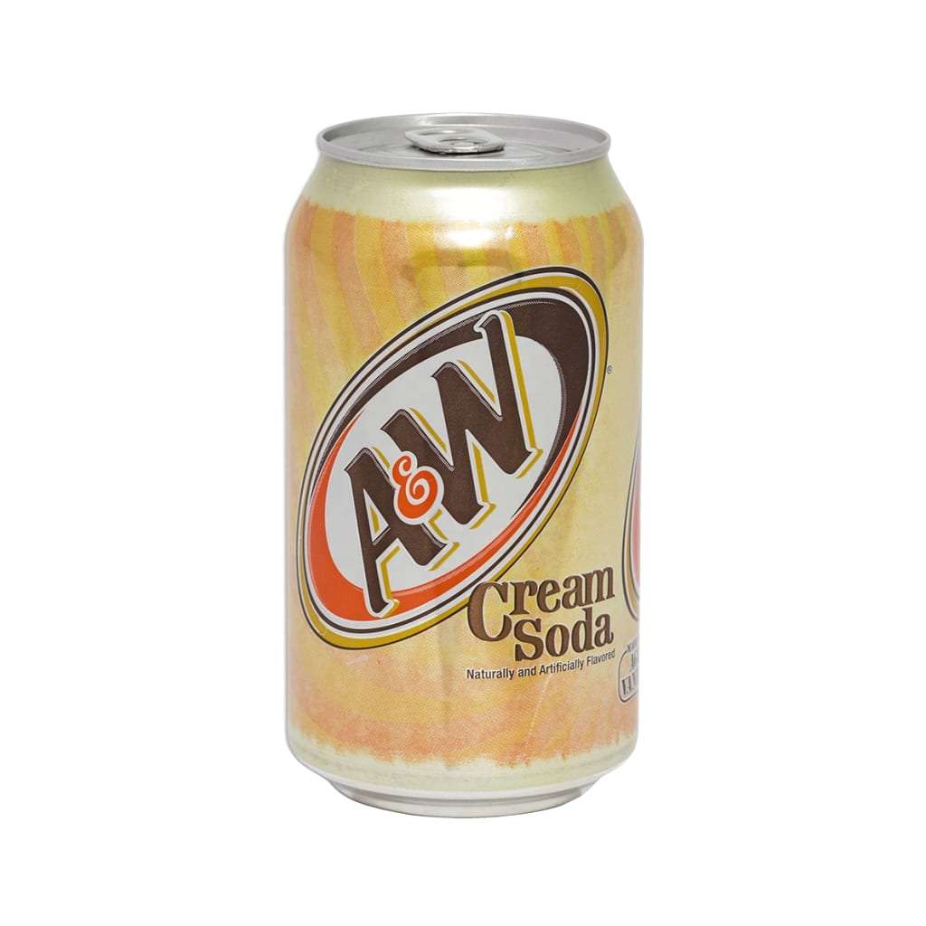 A&W Cream Soda zeichnet sich durch den kräftigen Vanille Geschmack und der cremigen Konsistenz aus. 